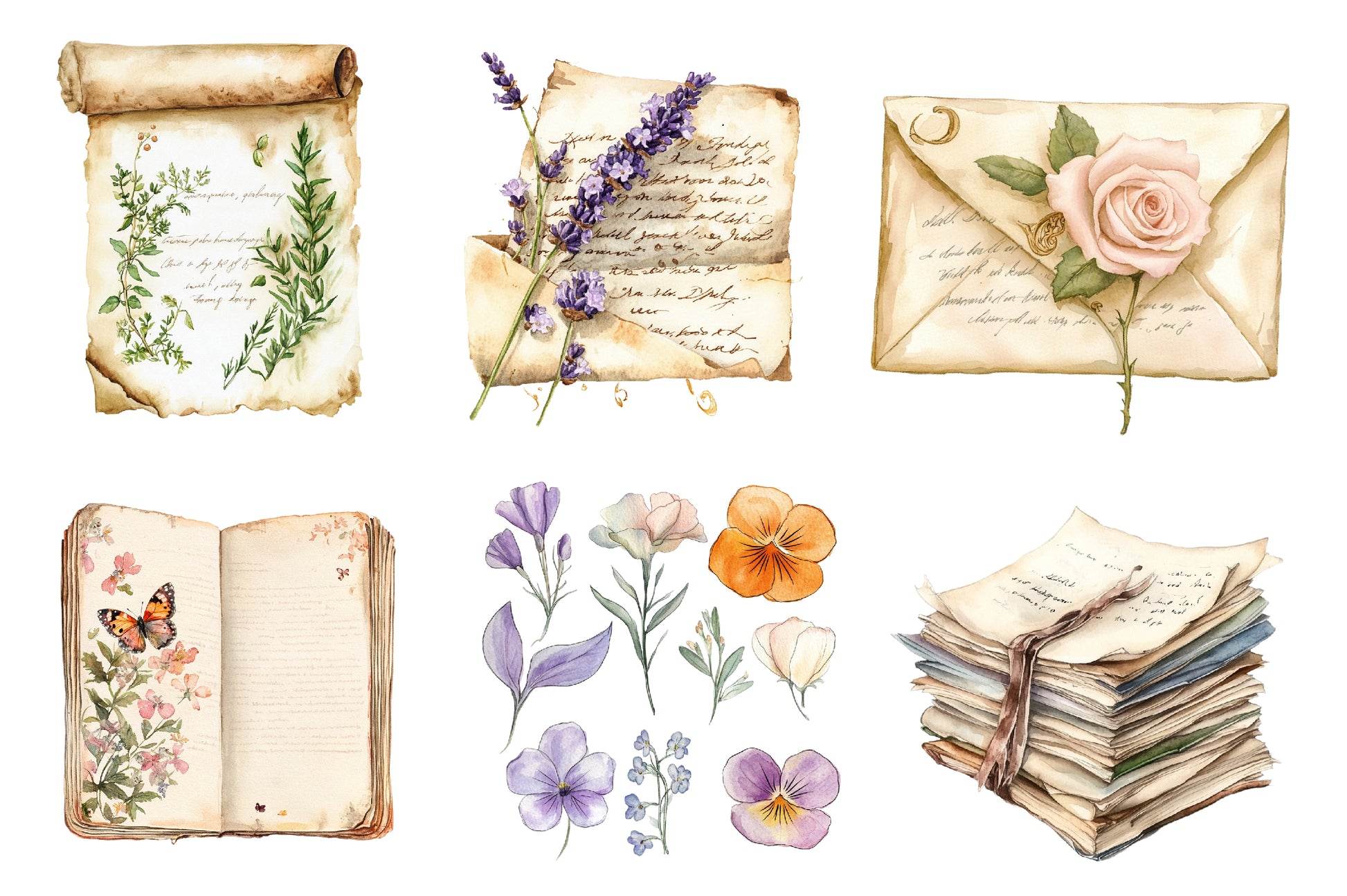 Spring Old Paper Junk Journals - CraftNest - Digital Crafting and Art