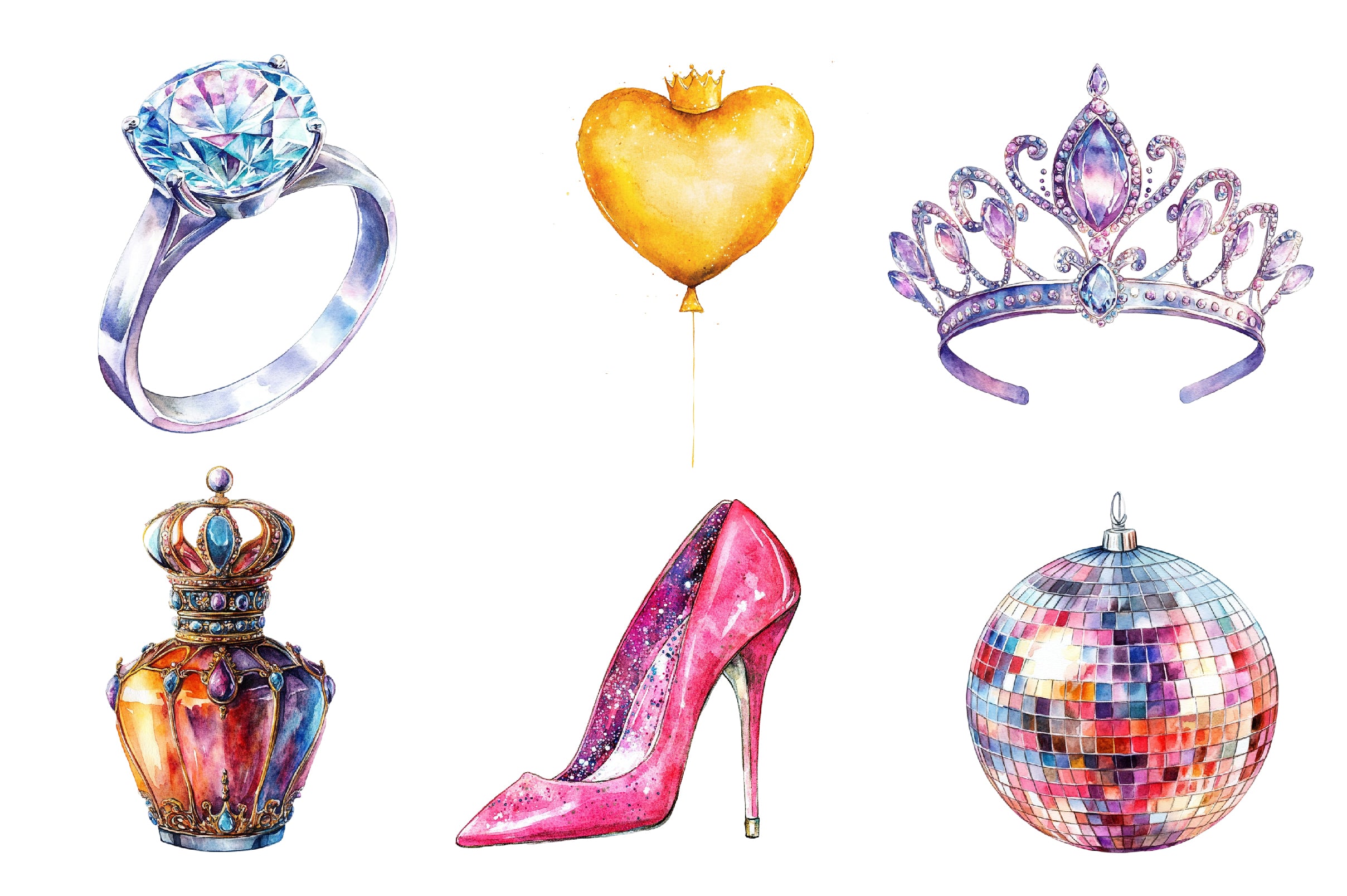 Birthday Queen Clipart Bundle - CraftNest - Digital Crafting and Art