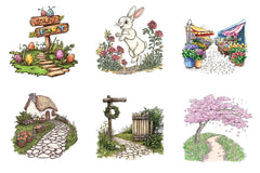 Spring Easter Path Clipart Bundle - CraftNest - Digital Crafting and Art