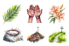 Easter Story Clipart Bundle - CraftNest - Digital Crafting and Art