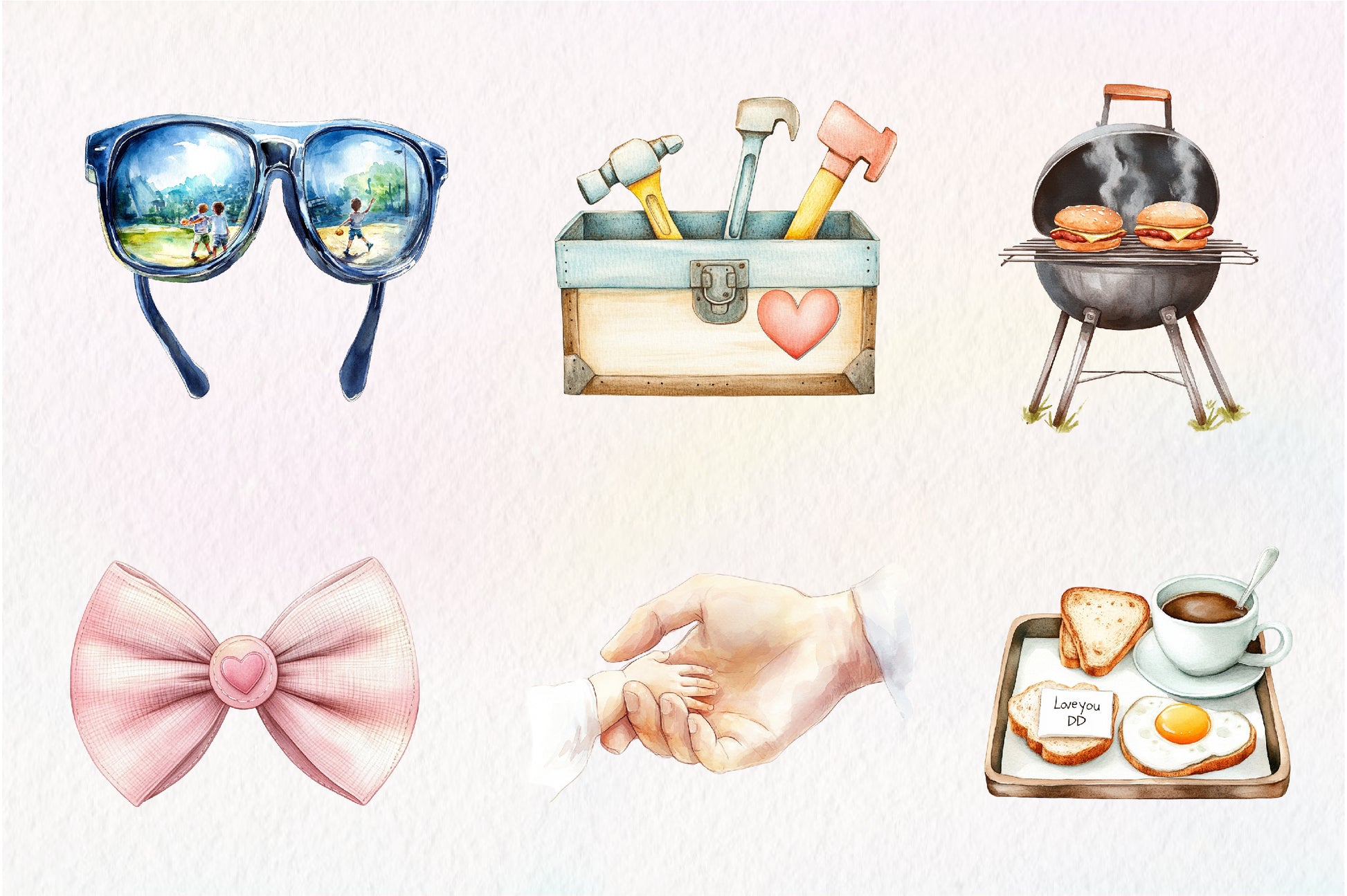 Fathers Day Clipart Bundle - CraftNest - Digital Crafting and Art