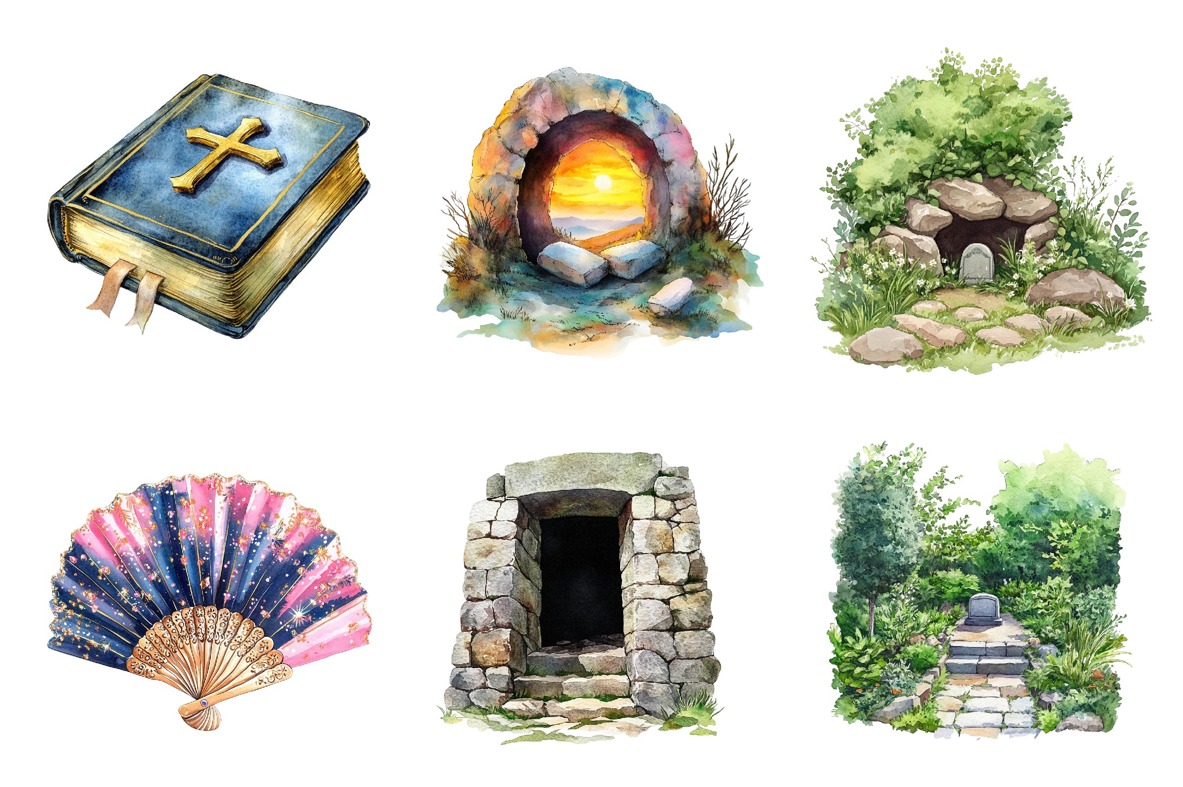 Easter Story Clipart Bundle - CraftNest - Digital Crafting and Art