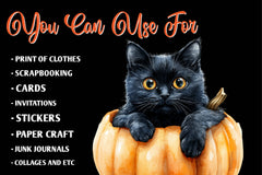 Funny Halloween Clipart Bundle - CraftNest - Digital Crafting and Art