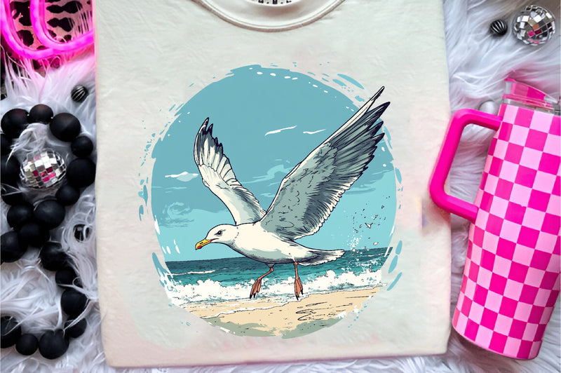 Cute Seagull Clipart Bundle - CraftNest - Digital Crafting and Art