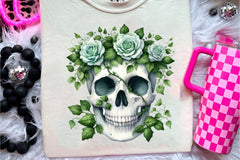 Green & White Halloween Clipart Bundle - CraftNest - Digital Crafting and Art