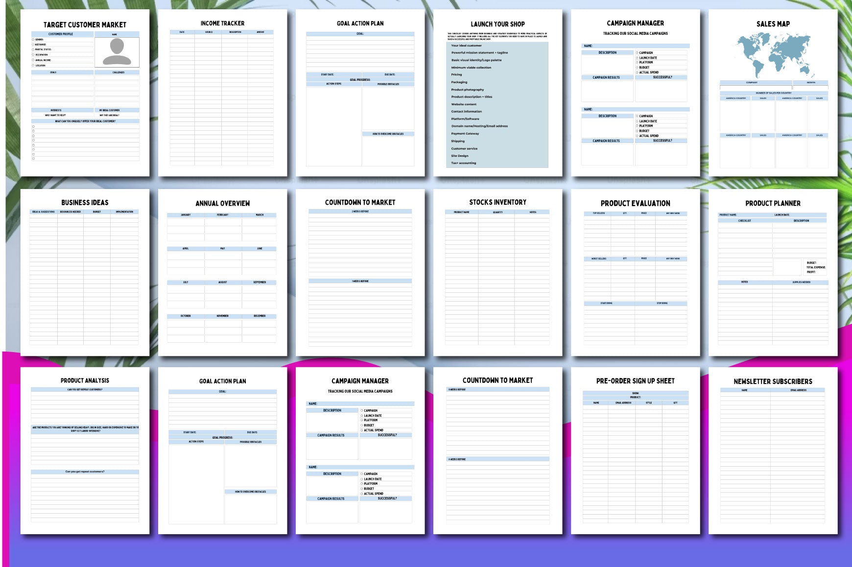 Shopify Store Planner