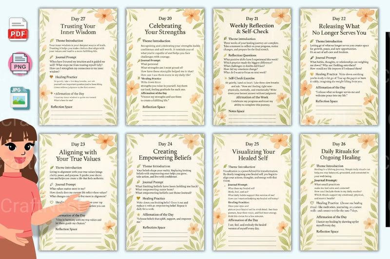 30-Day Inner Healing Blueprint - CraftNest - Digital Crafting and Art
