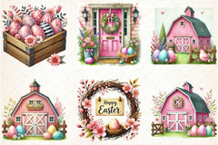 Easter Farm Clipart Bundle - CraftNest - Digital Crafting and Art