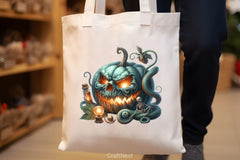 Scary Halloween Pumpkin Clipart Bundle - CraftNest - Digital Crafting and Art