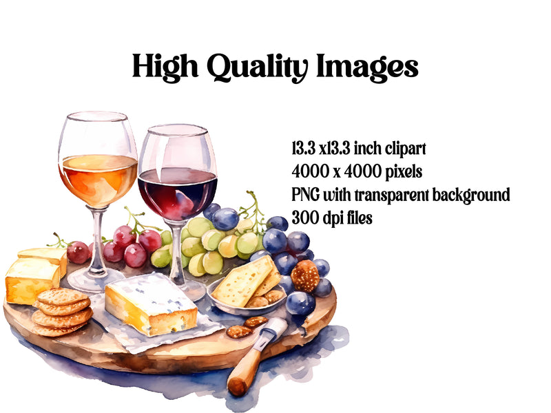 Wine Clipart - CraftNest