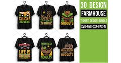 Farmhouse T Shirt Bundle 3 - CraftNest - Digital Crafting and Art