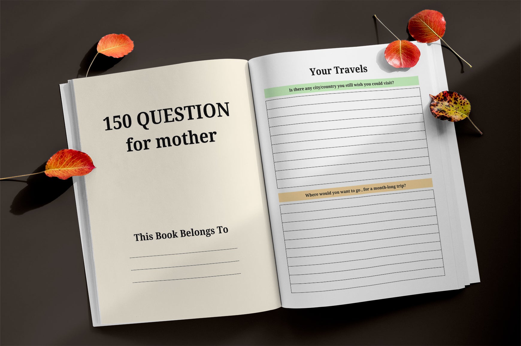 Mother Planner Questions