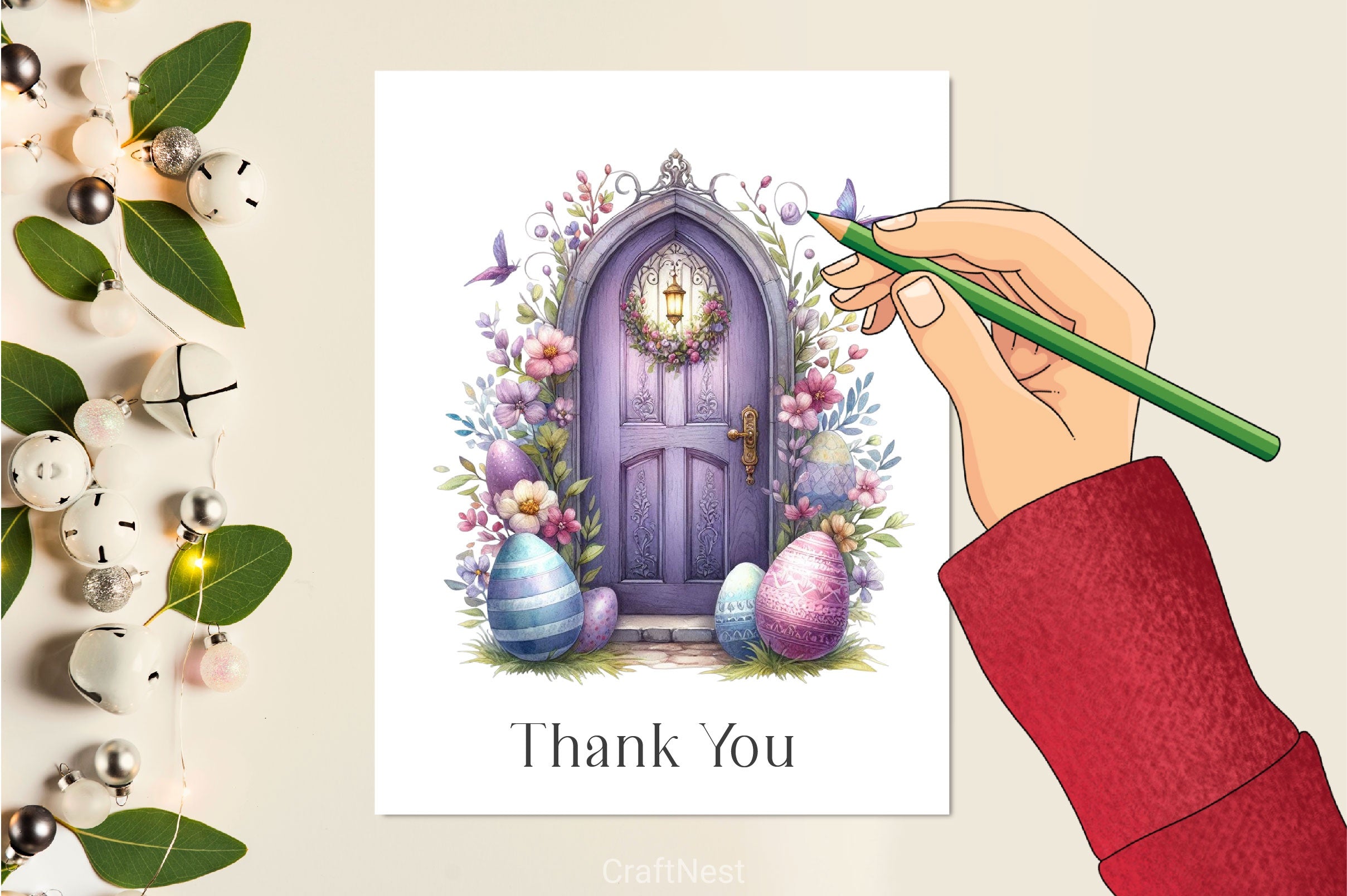 Easter Doors Clipart Bundle - CraftNest - Digital Crafting and Art