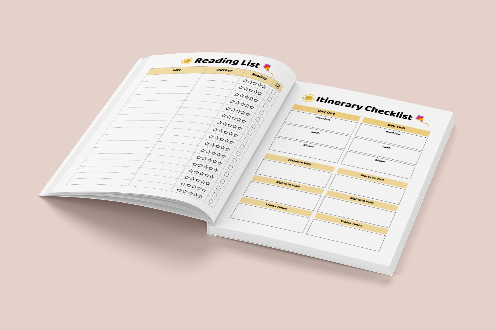 Kids Summer Activity Planner