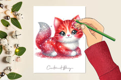 Glitter Cat's Clipart Bundle - CraftNest - Digital Crafting and Art