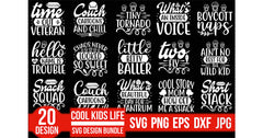 Cool Kids Life SVG Bundle - CraftNest - Digital Crafting and Art