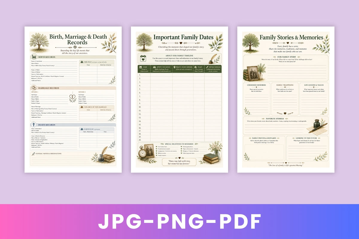 Family Roots History Journal