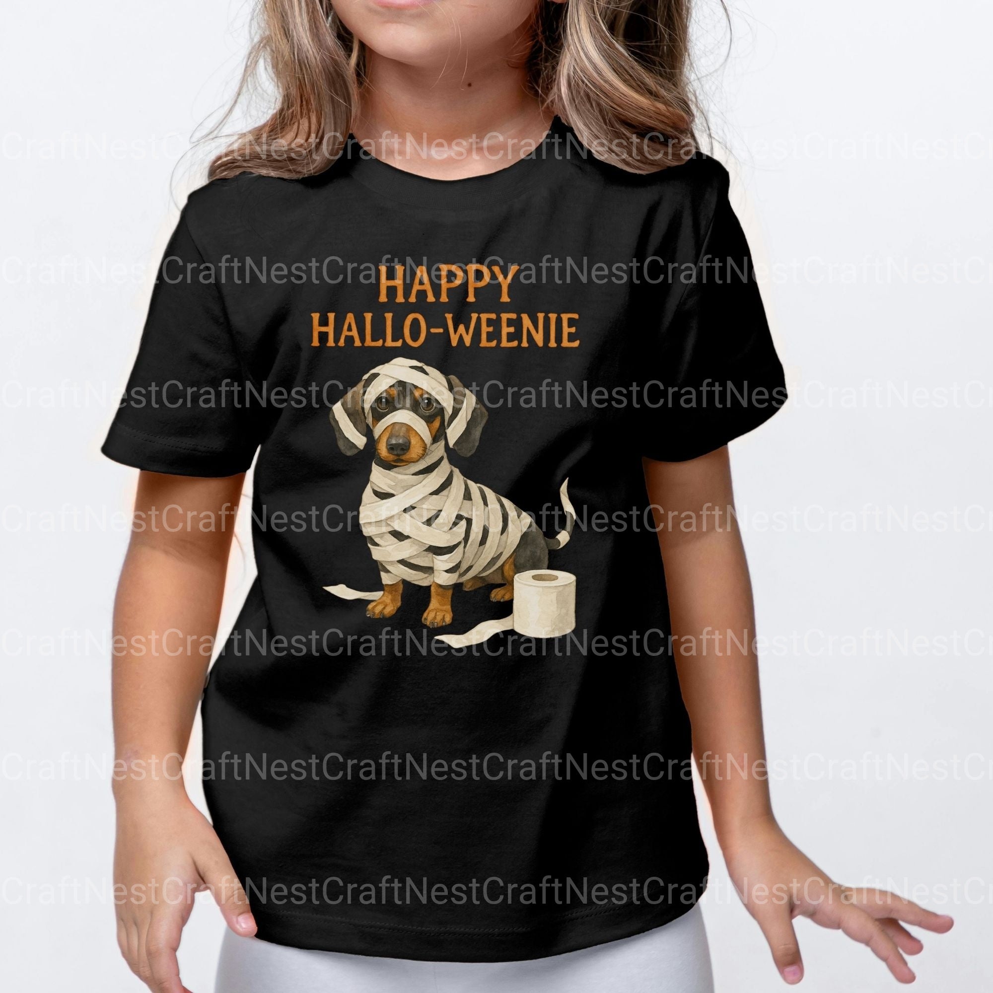 Dachshund Mummy Halloween Clipart Bundle - CraftNest - Digital Crafting and Art