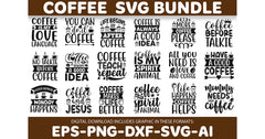 Coffee SVG Bundle 10 - CraftNest - Digital Crafting and Art