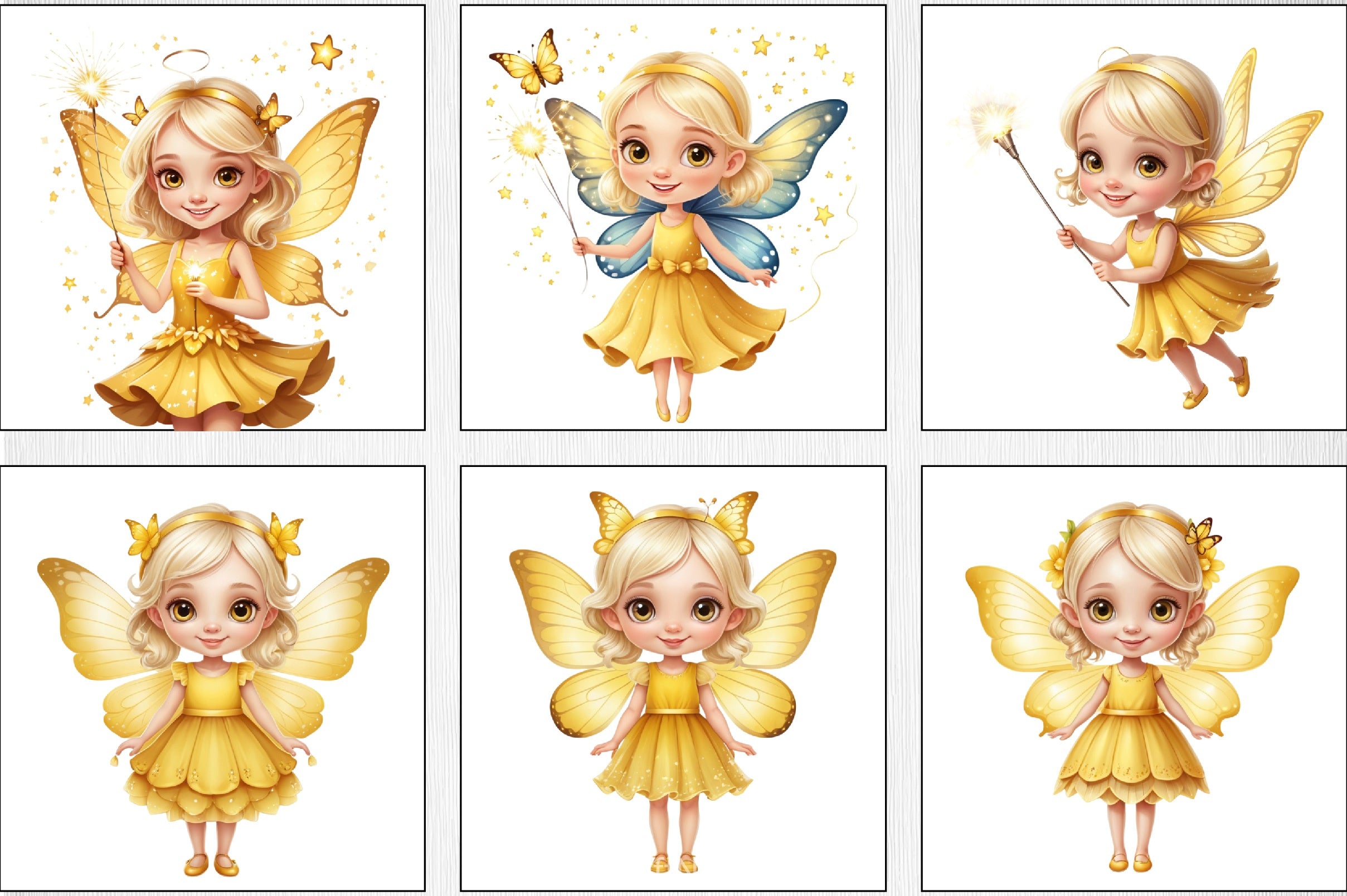 Fairy Clipart Bundle 3 - CraftNest - Digital Crafting and Art