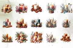 Candle Clipart Bundle - CraftNest - Digital Crafting and Art