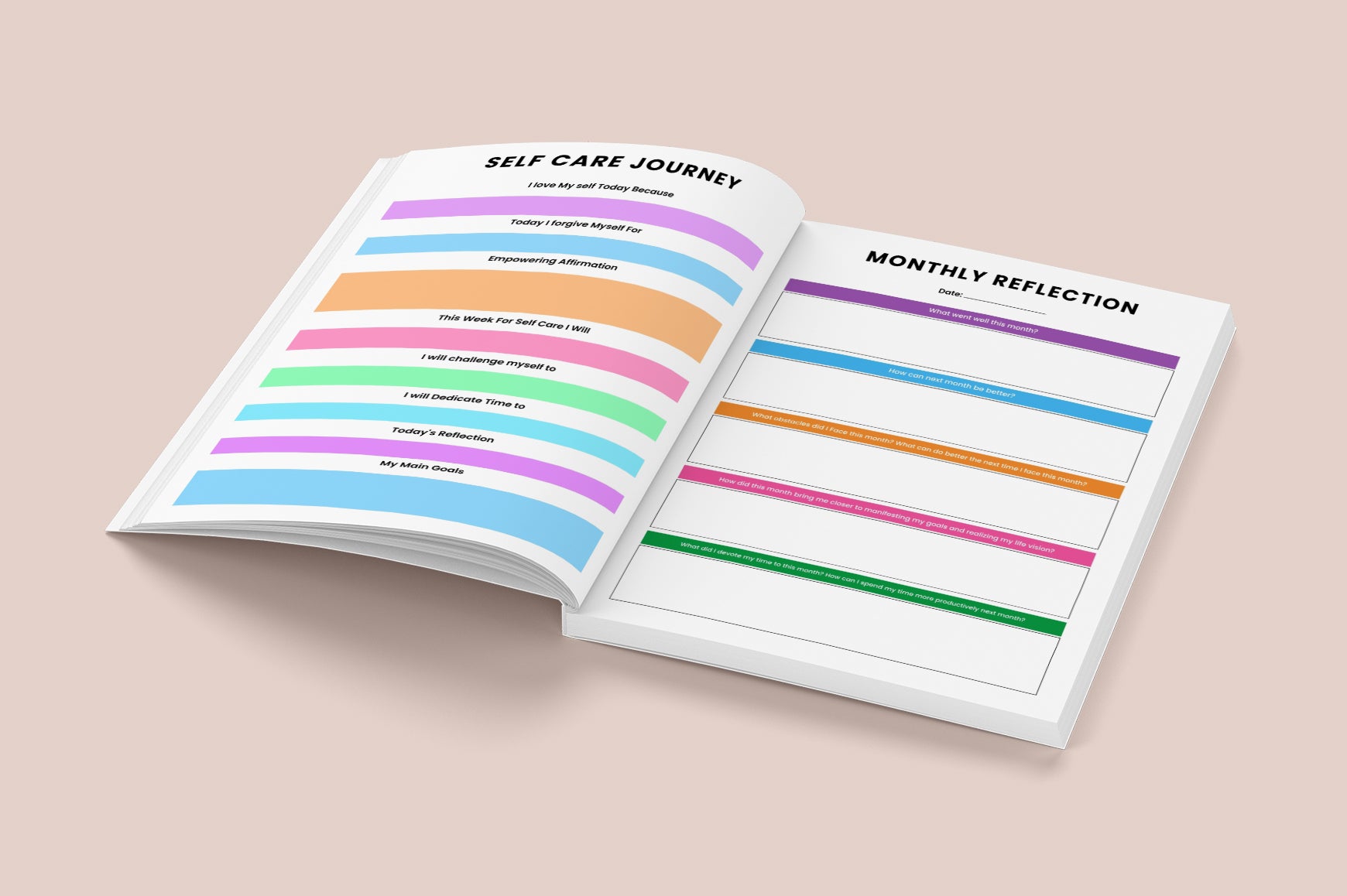 Self Care Transformation Journal