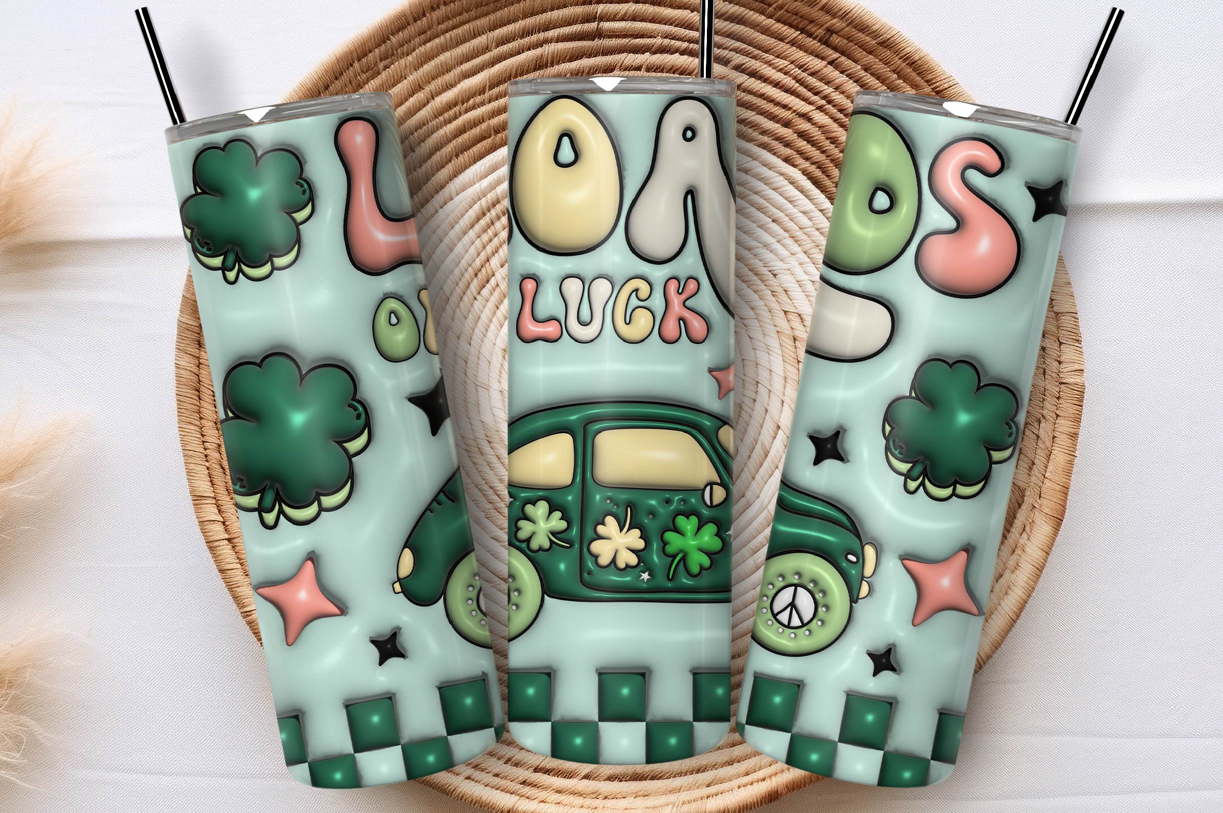 3D St Patrick's Tumbler Bundle - CraftNest - Digital Crafting and Art