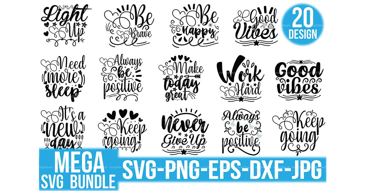 Mega Design SVG Bundle 31