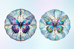 Butterfly Wind Spinner Clipart Bundle - CraftNest - Digital Crafting and Art