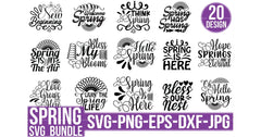 Spring Designs SVG Bundle - CraftNest - Digital Crafting and Art