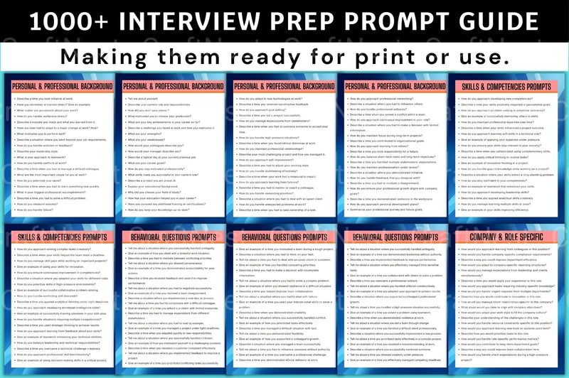 Interview Prep Guide: Essential Tips and Strategies - CraftNest - Digital Crafting and Art
