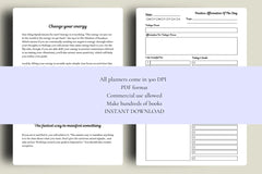 Daily Manifestation Journal KDP Planner - CraftNest - Digital Crafting and Art
