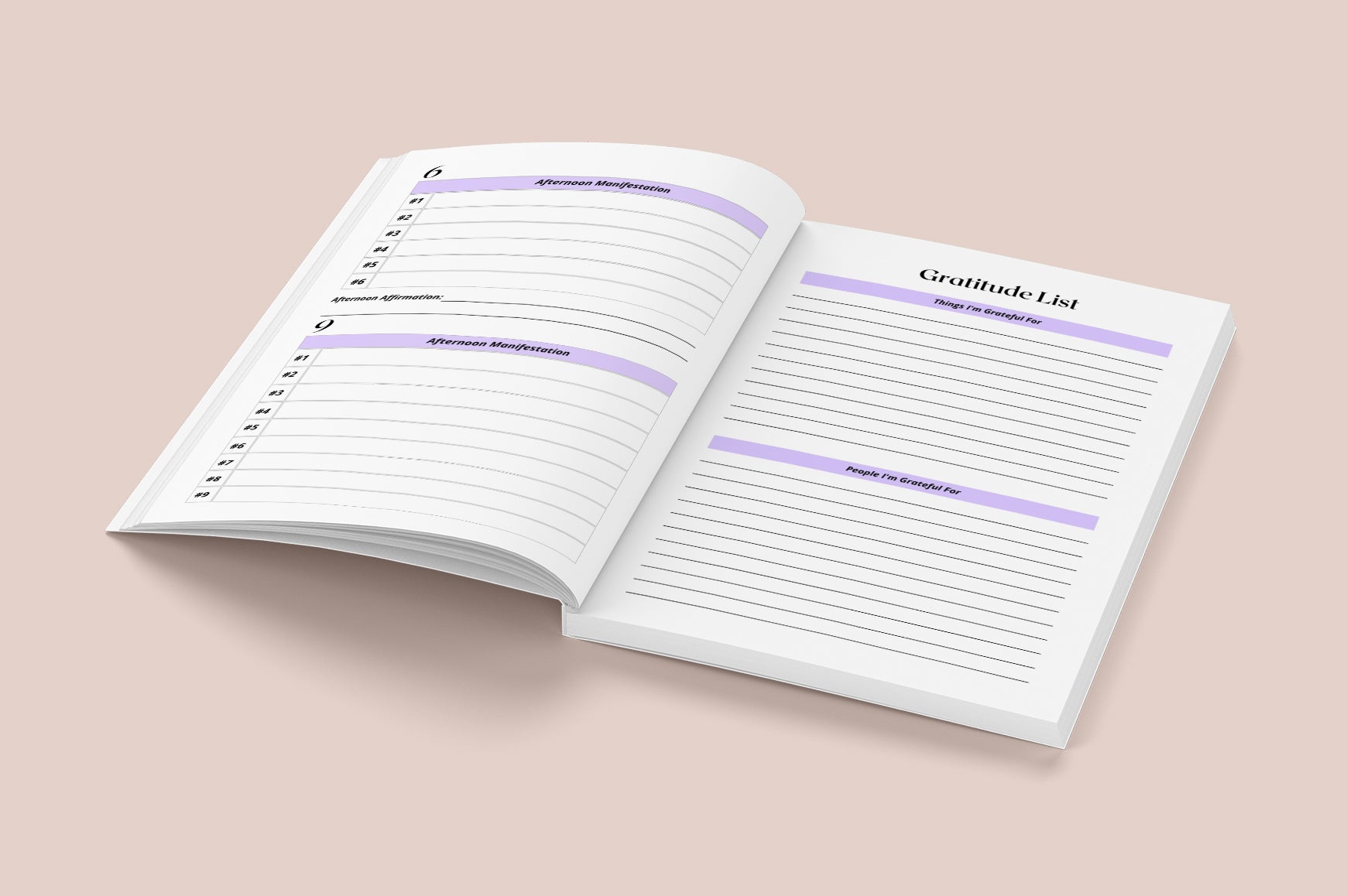 Manifestation Affirmation Journal - Journal