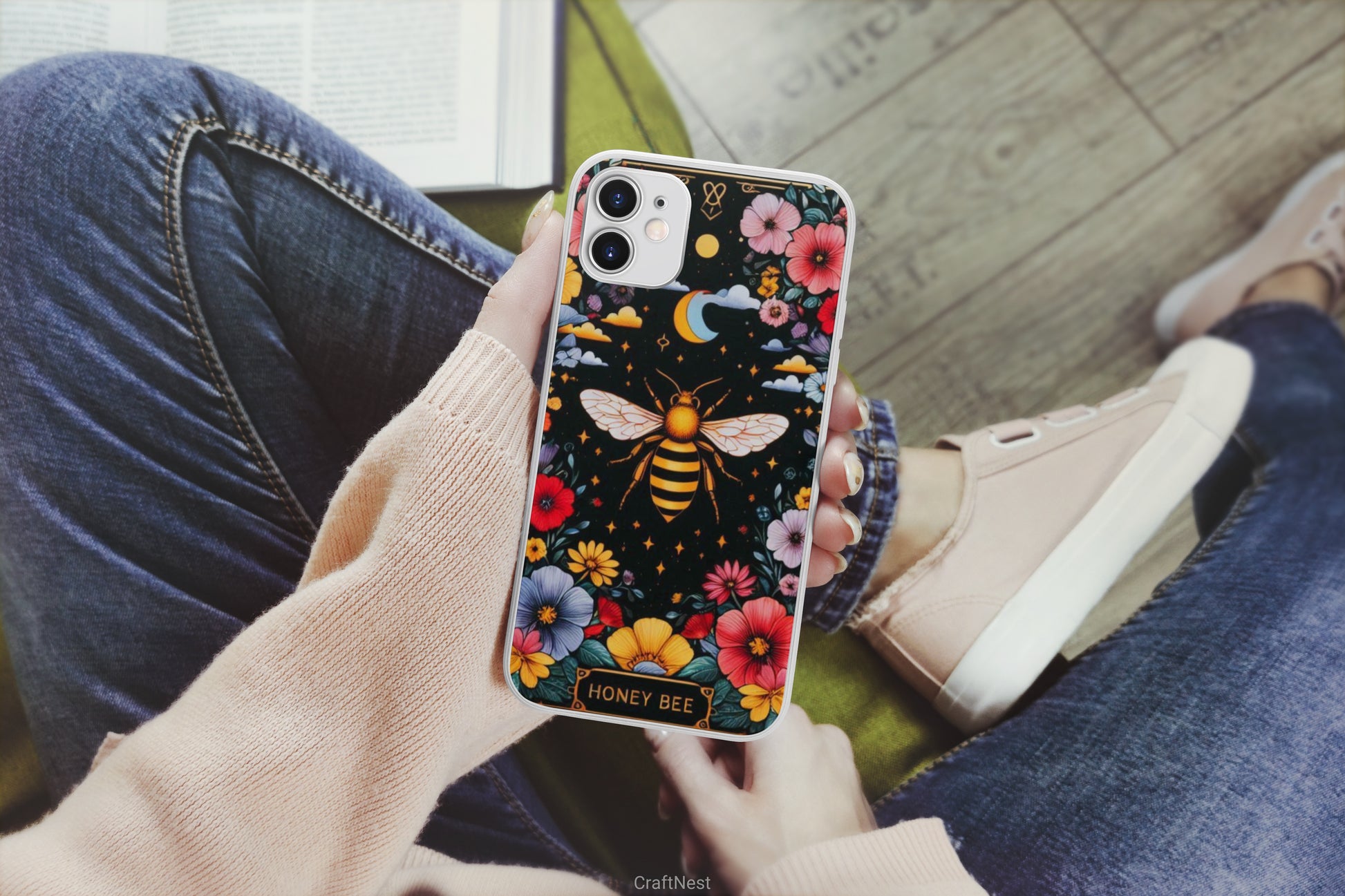 Honey Bee Tarot Card Clipart Bundle 9 - CraftNest - Digital Crafting and Art