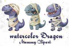 Dragon Mummy Clipart Bundle - CraftNest - Digital Crafting and Art
