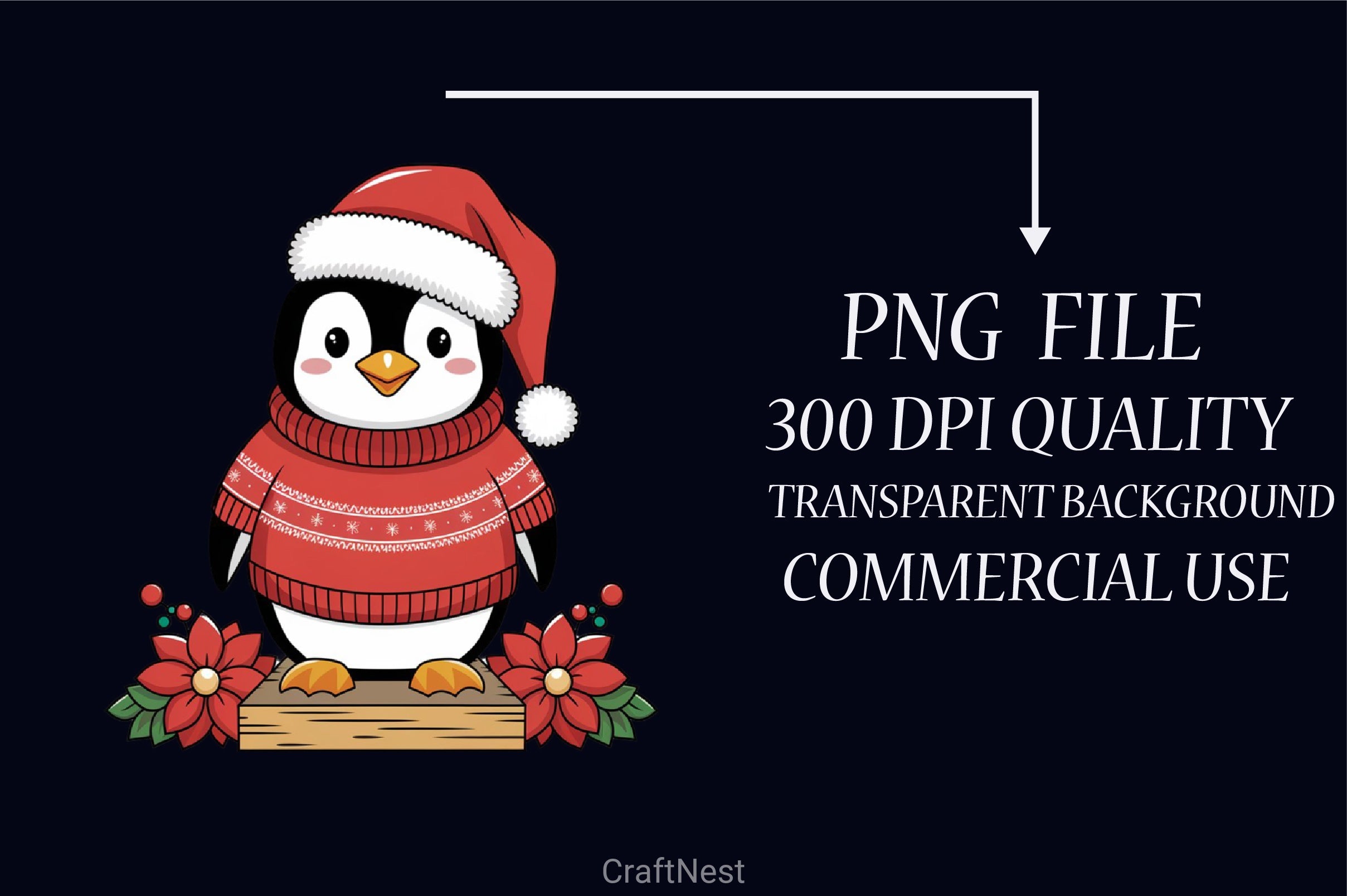 Christmas Animals Clipart Bundle 1 - CraftNest - Digital Crafting and Art