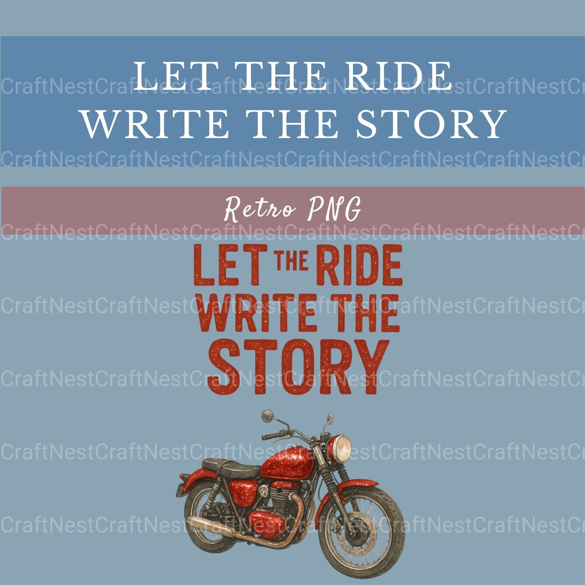 Let The Ride Write The Story Clipart Bundle - CraftNest - Digital Crafting and Art
