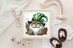 St Patrick's Gnome Clipart Bundle 1 - CraftNest - Digital Crafting and Art