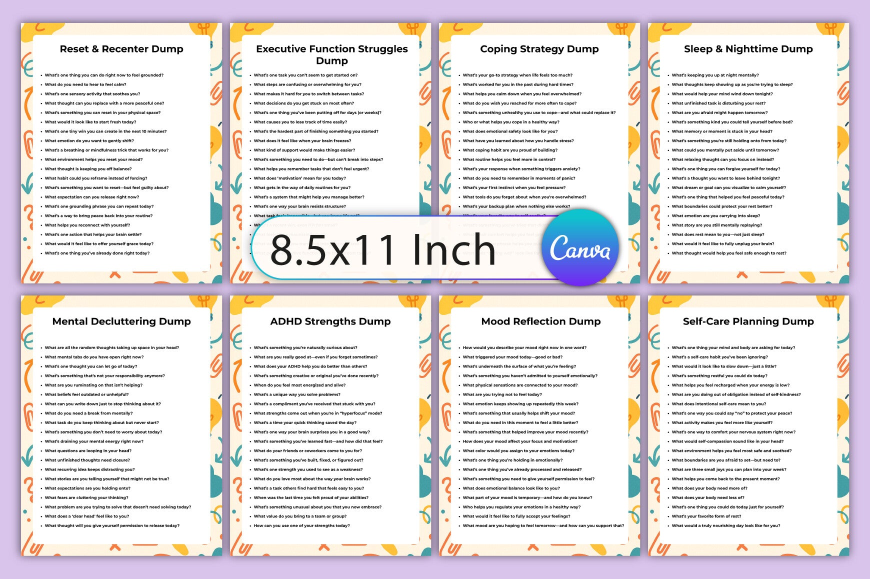 ADHD Brain Dump Prompts for Better Focus