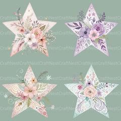 Boho Nursery Clipart Bundle - CraftNest - Digital Crafting and Art