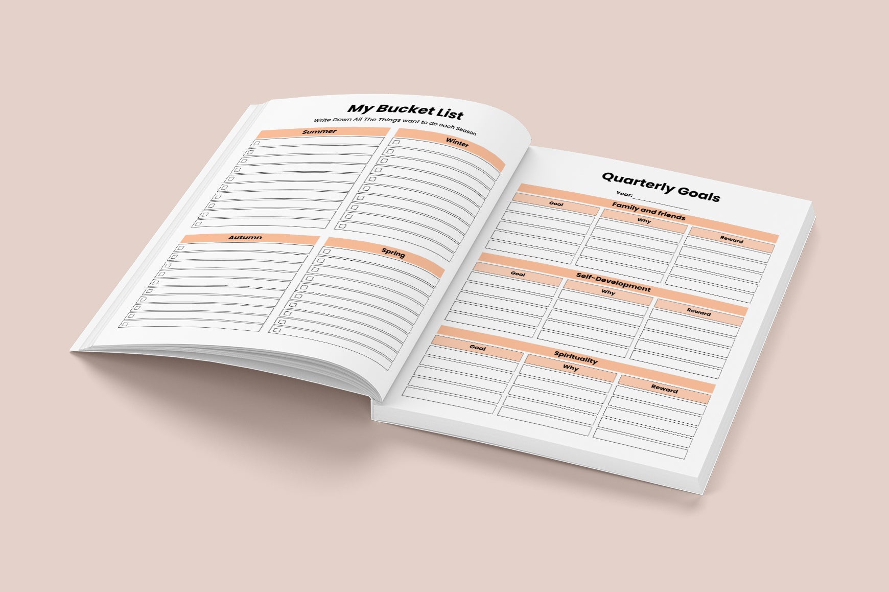 Mind Body Self-Care Journal