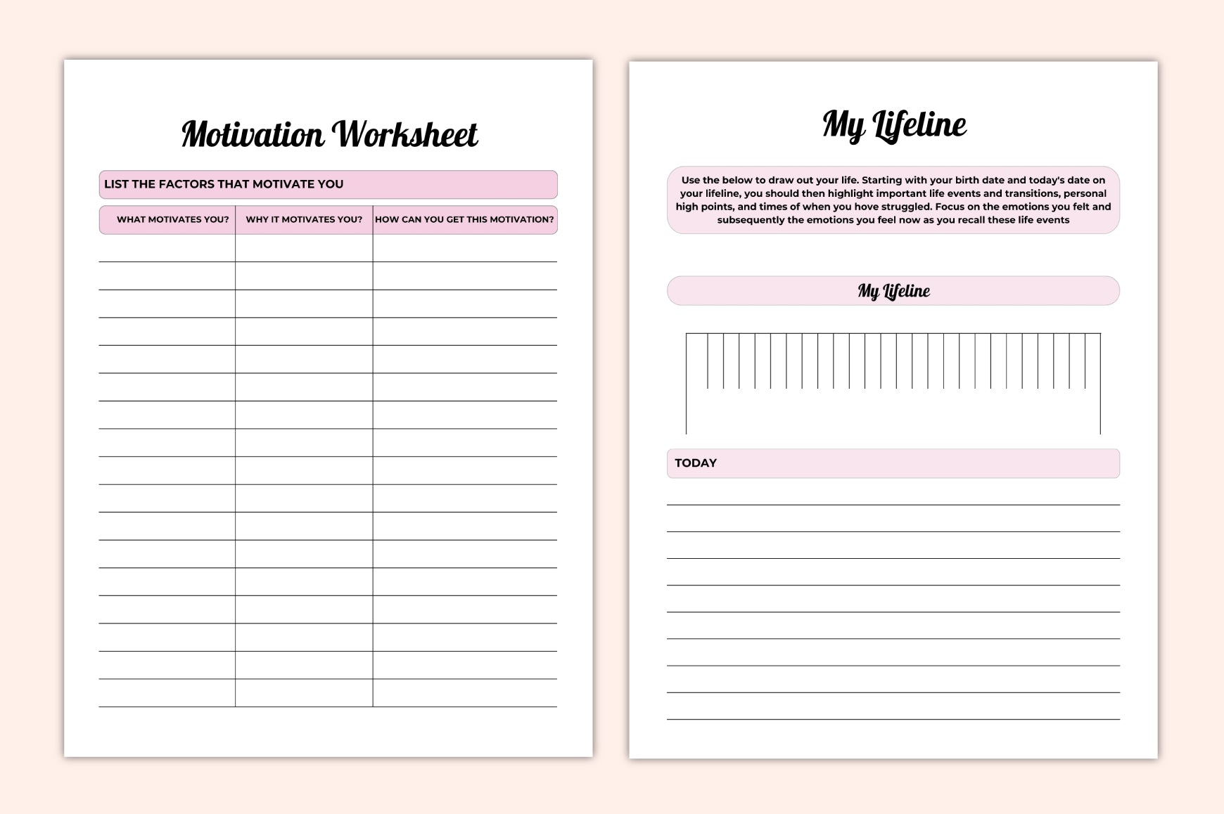 Life Coaching Action Planner