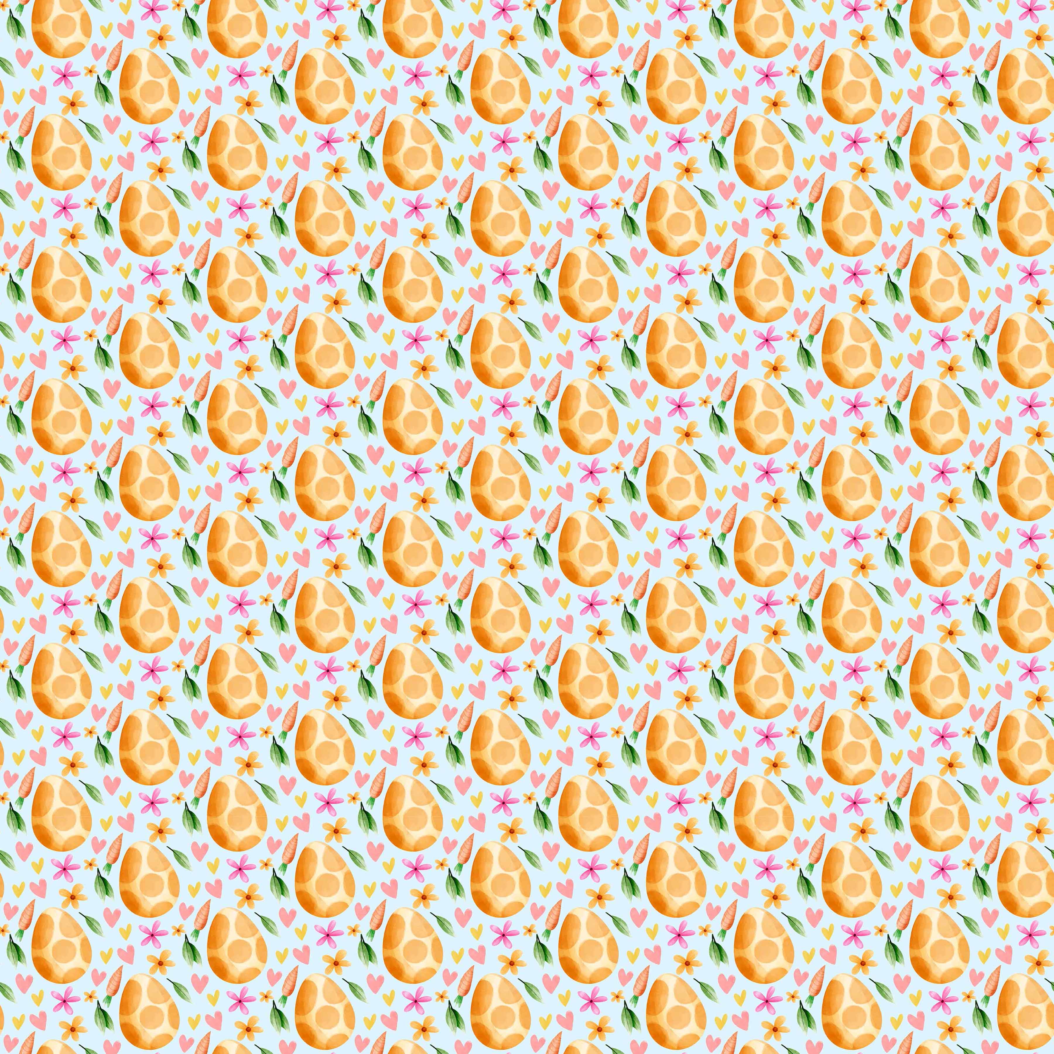 Watercolor Easter Seamless Digital Paper - CraftNest - Digital Crafting and Art