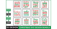 Christmas SVG Bundle 18 - CraftNest - Digital Crafting and Art