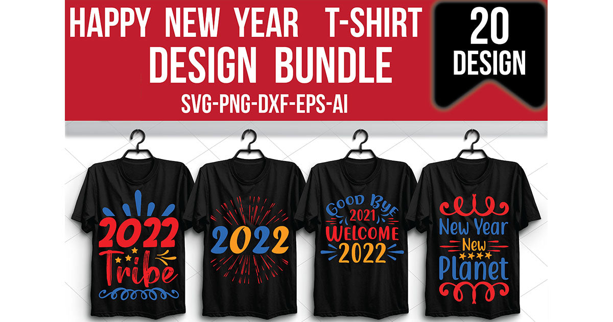 New Year SVG Bundle 2 - CraftNest - Digital Crafting and Art