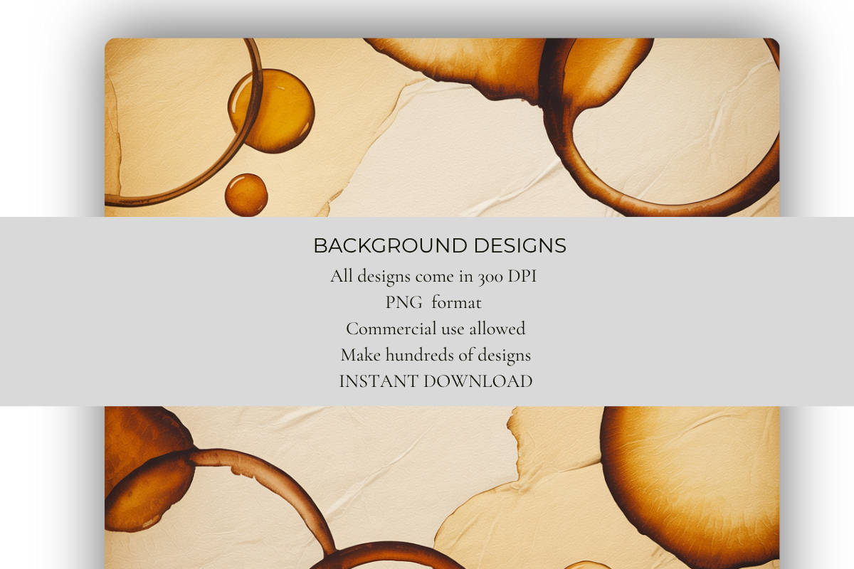 Coffee Stains Background Papers