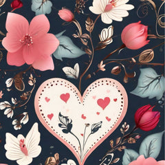 Valentine's Day Seamless Digital Paper 2 - CraftNest - Digital Crafting and Art