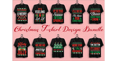 Christmas T Shirt Bundle 20 - CraftNest - Digital Crafting and Art