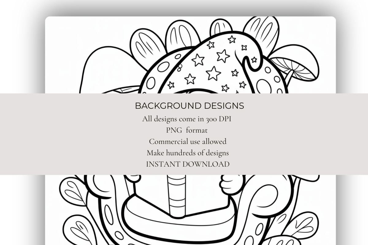 Kawaii Creatures Coloring Book