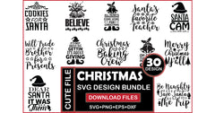 Christmas 1 SVG Bundle - CraftNest - Digital Crafting and Art